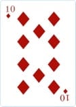 Ten of diamonds